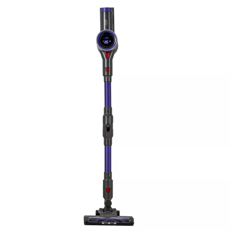Juhtmeta tolmuimeja Adler AD 7061 Allergy-friendly PRO — 22,2 V aku, 30 min tööaeg, 0,8 l tolmukoguja, EPA12/HEPA13 filtratsioon, 350 W max, must