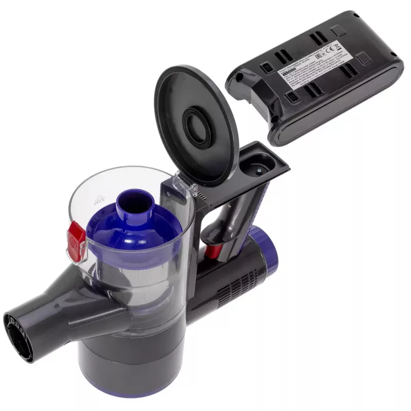 Juhtmeta tolmuimeja Adler AD 7061 Allergy-friendly PRO — 22,2 V aku, 30 min tööaeg, 0,8 l tolmukoguja, EPA12/HEPA13 filtratsioon, 350 W max, must