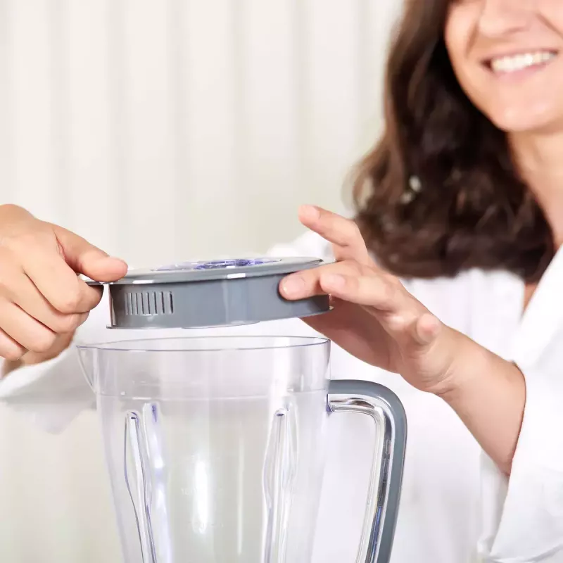 Lauapealne blender Must & Decker BXJB500E — 1,5 L klaaskann, 500 W, 2 kiirust, impulss, jää purustamine