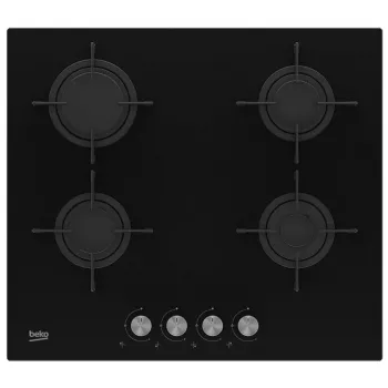 Beko HILG 64220 S pliit Must sisseehitatud Gaas 4 tsooni