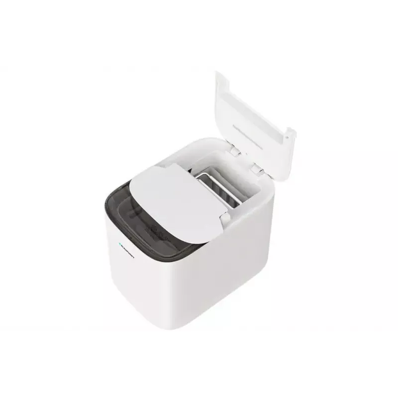 Kaasaskantav jääkuubikumasin BLAUPUNKT IMB601 — 15 kg/24 h, 2 L paak, puutepaneel, 150 W, kompaktne (280×400×334 mm)