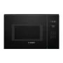 Bosch Serie 6 BEL554MB0 mikrolaineahi Must, Roostevaba teras Kombineeritud mikrolaineahi Sisseehitatav 25 L 900 W