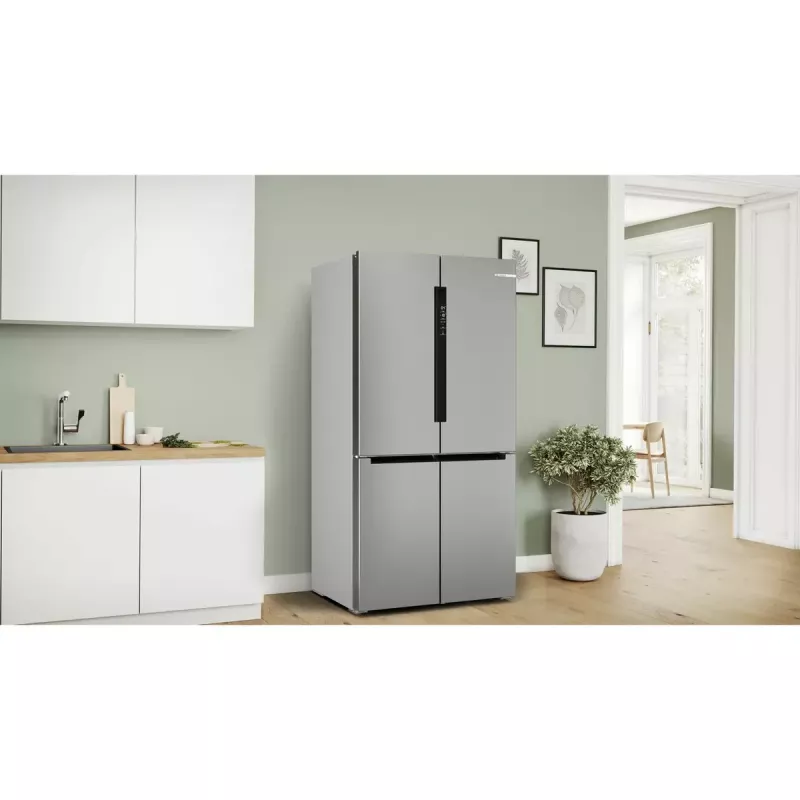 Külmik-sügavkülmik Bosch Serie 4 KFN96VPEA, 605 L (külmik 405 L / sügavkülmik 200 L), NoFrost, roostevaba teras