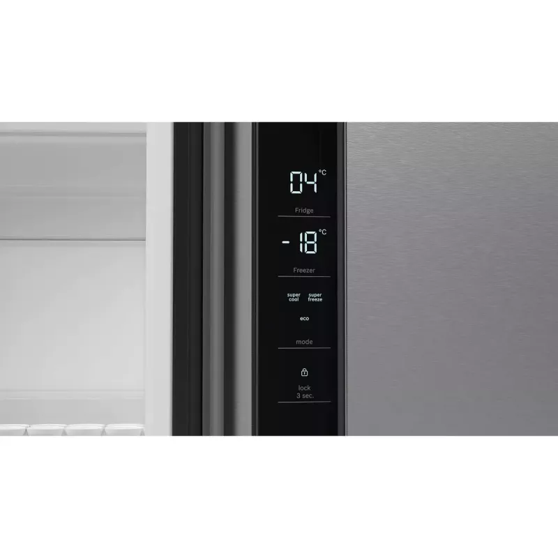 Külmik-sügavkülmik Bosch Serie 4 KFN96VPEA, 605 L (külmik 405 L / sügavkülmik 200 L), NoFrost, roostevaba teras
