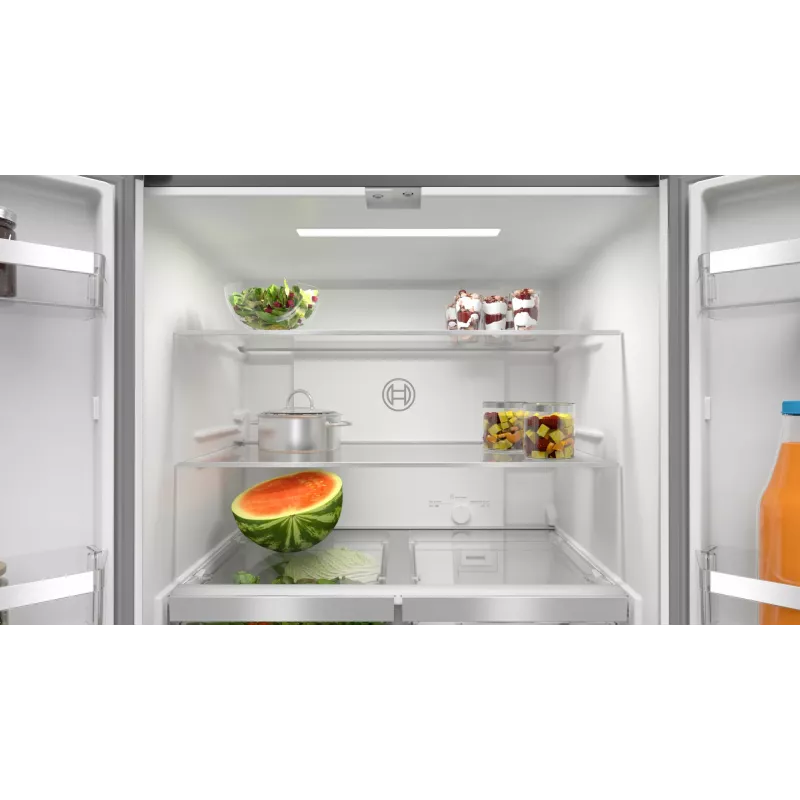 Bosch Serie 4 KMC85LBEA külmik-sügavkülmik, eraldiseisev, 547 l, must
