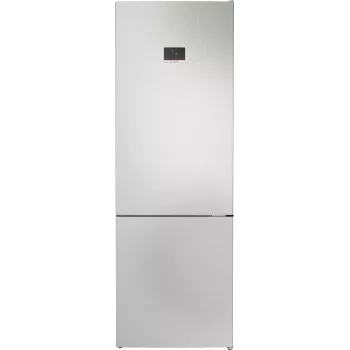 Külmik-sügavkülmik Bosch Serie 4 KGN497LDF — 440 L kogumaht, 311 L külmik + 129 L sügavkülmik, NoFrost, LED-ekraan, roostevaba teras