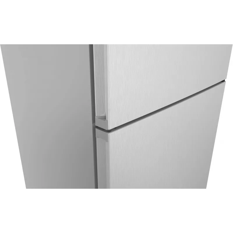 Külmik-sügavkülmik Bosch Serie 4 KGN497LDF — 440 L kogumaht, 311 L külmik + 129 L sügavkülmik, NoFrost, LED-ekraan, roostevaba teras