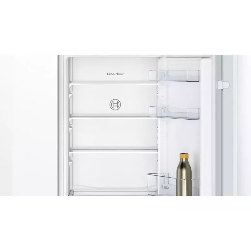 Sisseehitatud külmik-sügavkülmik Bosch Serie 2 KIV86NSE0 — 267 L, alumine sügavkülmik, valge, 177,2×54,1×54,8 cm, energiaklass E