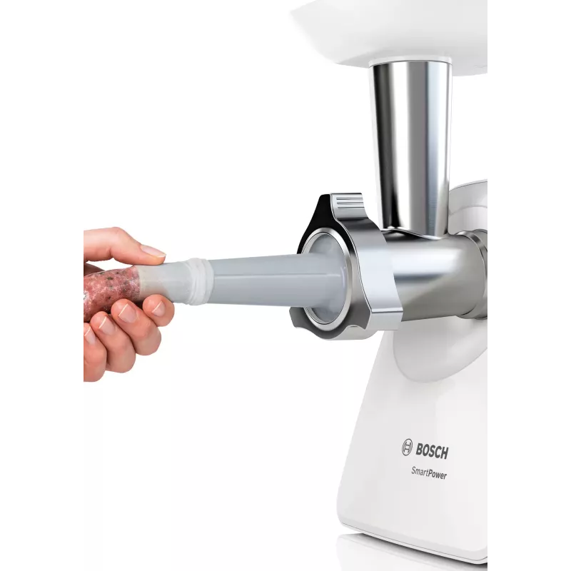 Bosch MFW2520W hakklihamasin 1500 W Roostevaba teras, valge