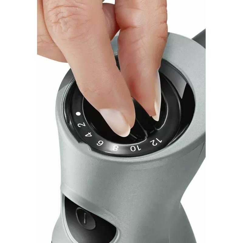 Bosch MSM67170 blender Sauksegisti blender 750 W Must, Hõbedane