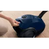 Silindervormiga tolmuimeja Bosch Serie 2 BGBS2BU1T — 850 W, 3,5 L tolmukott, 8 m tööraadius, sinine