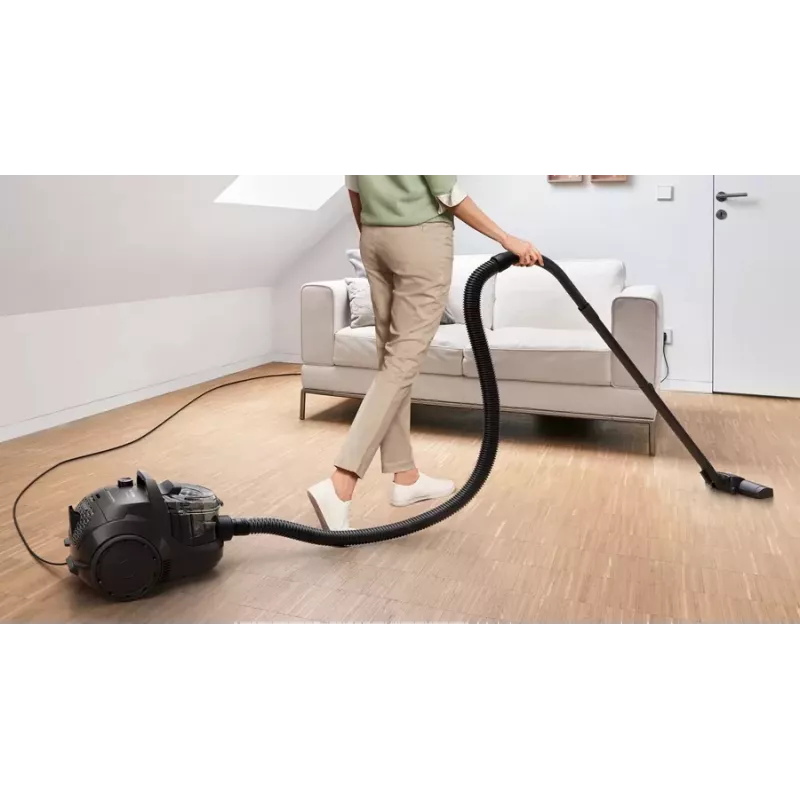 Bosch Serie 4 BGC21X300 tolmuimeja 2 L Silindertolmuimeja Kuiv 550 W Tolmukott