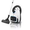 Kombineeriv tolmuimeja Bosch Serie 6 BGB6SIL1 — 700 W, 4 L tolmukott, HEPA 13, 12 m raadius, valge