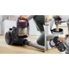 Silindertolmuimeja Bosch BGC05AAA1 — 700 W, 1,5 L kotita, HEPA 12, teleskoopne roostevabast terasest toru, 9 m ulatus, hall
