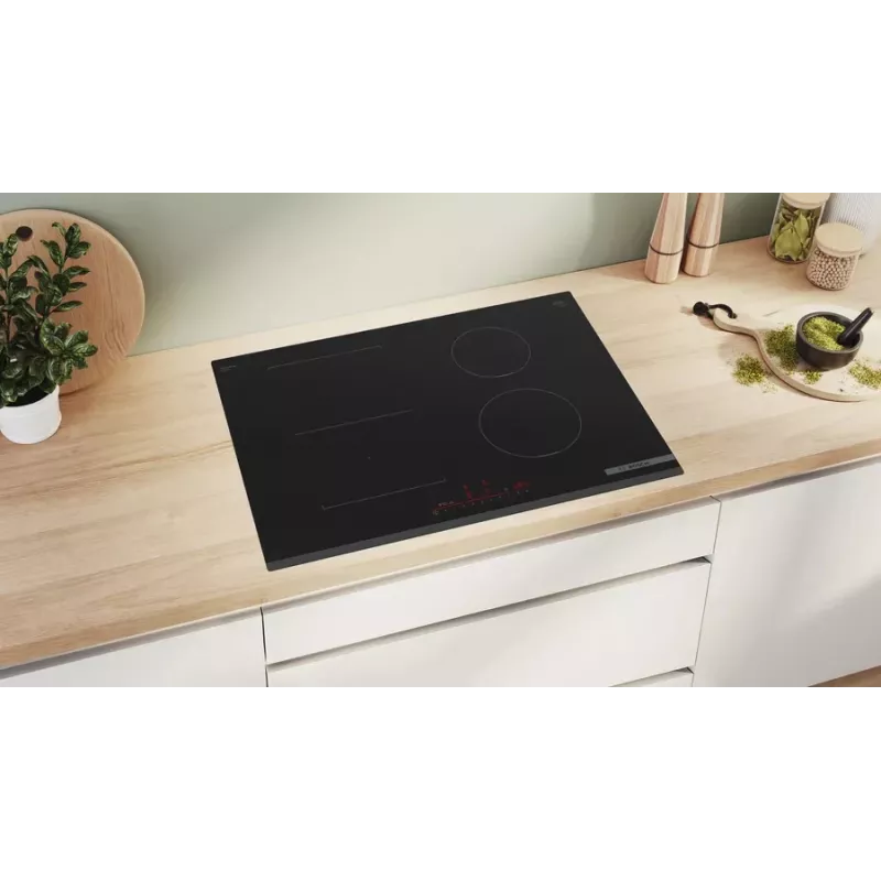 Bosch Serie 6 PVS731HB1E pliidiplaat Must Sisseehitatud 70 cm Tsoon-induktsioonpliit 4 tsooni