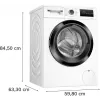 Pesumasin Bosch WAN2827FPL eestlaetav 7 kg 1200 p/min A+++ valge LED-ekraan 598×845×590 mm