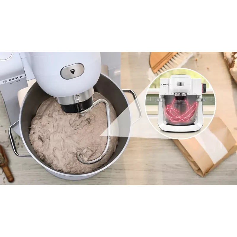 Bosch Serie 6 MUMS6EW22 köögikombain 1600 W 5,5 L valge