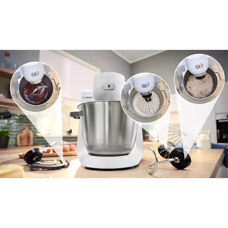 Bosch Serie 6 MUMS6EW22 köögikombain 1600 W 5,5 L valge