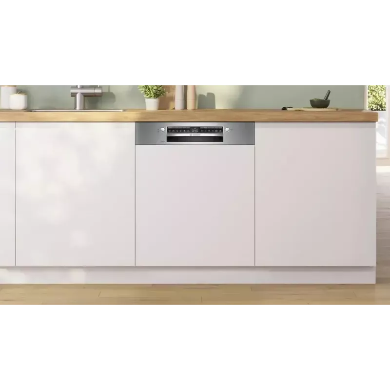 Täissüsteemi sisseehitatav nõudepesumasin Bosch SMI4EVS04E, täissuuruses 60 cm, 13 komplekti, energiaklass D, 6 programmi, Wi‑Fi, 46 dB