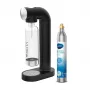 Soda maker BRITA sodaONE Must Silver — saturator, 60 L performance, BPA-free, 450×129×240 mm