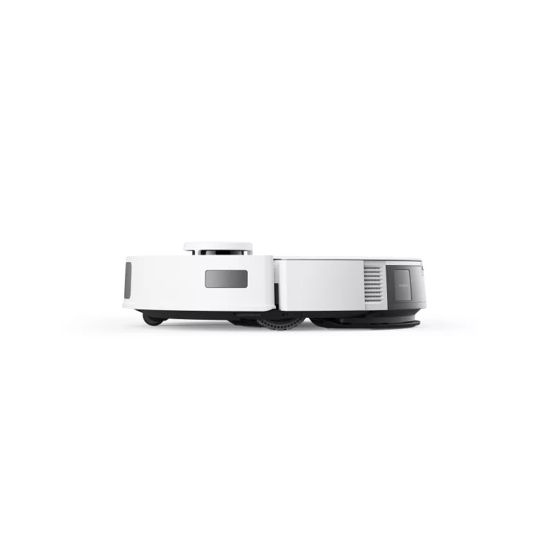 Robot tolmuimeja Ecovacs Deebot N20 Plus — kotita 0,4 L tolmumahuti, 0,22 L veepaak, 5200 mAh, 300 min, 96 mm kõrgus, valge