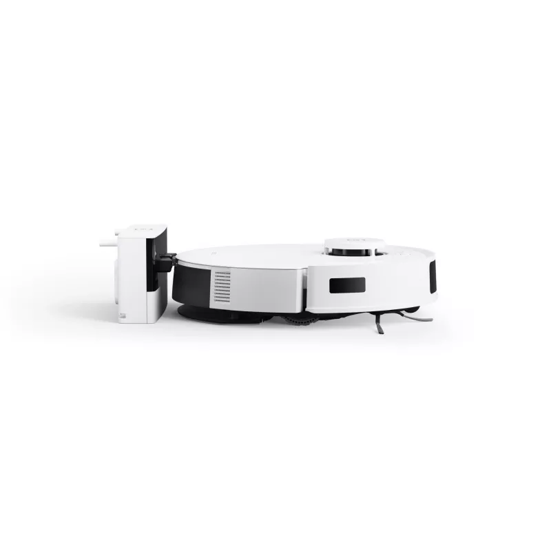 Robot tolmuimeja Ecovacs Deebot N20 Plus — kotita 0,4 L tolmumahuti, 0,22 L veepaak, 5200 mAh, 300 min, 96 mm kõrgus, valge