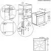 Electrolux EOF4P56X 72 L must, roostevaba teras