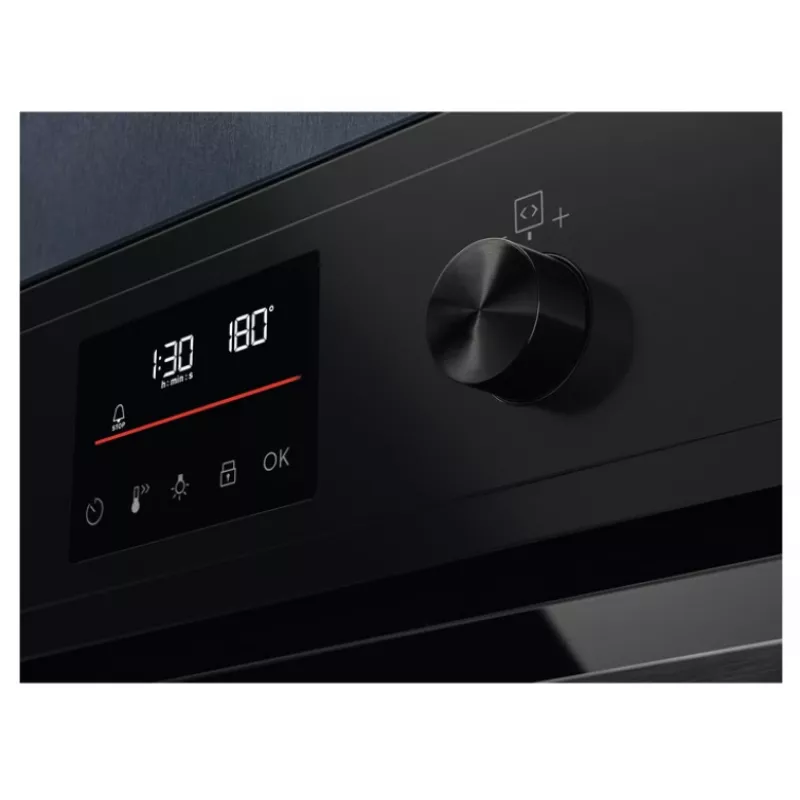 Sisseehitatud elektriahi Electrolux EOD4P57H — 72 L, pürolüütiline isepuhastus, aur ja konvektsioon, grill 2300 W, must