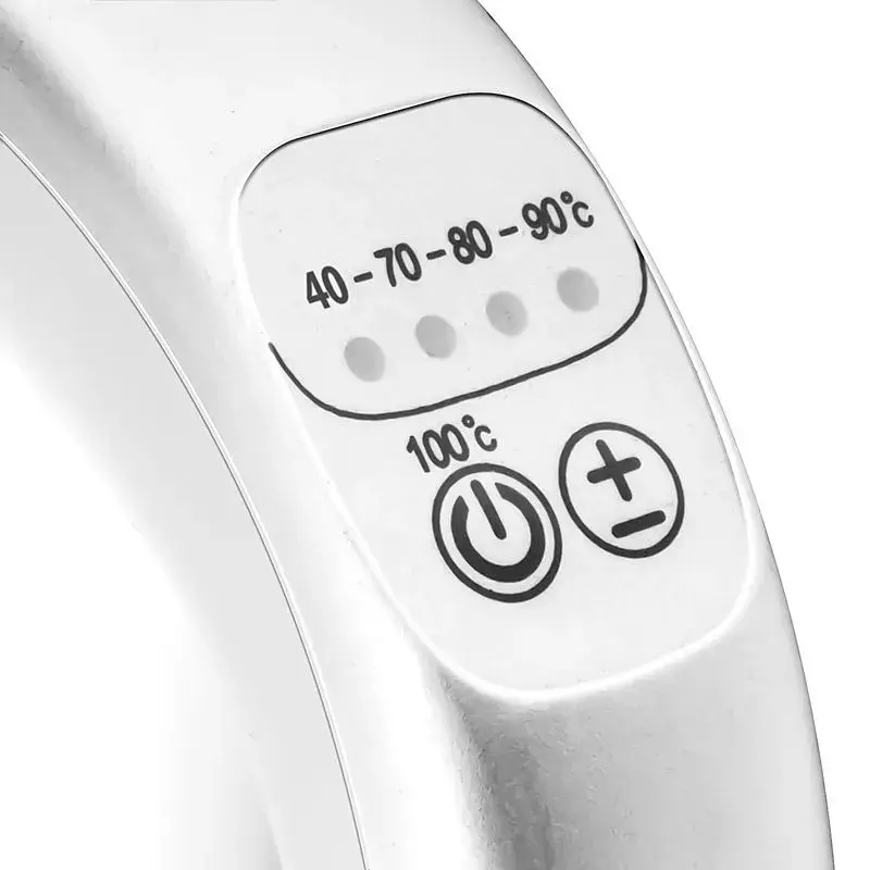 Elektriline veekeetja Eldom C510B 1,7 L 2200 W Valge — klaasist ja plastist korpus, nupuga kaas, juhtmevaba 360° alus
