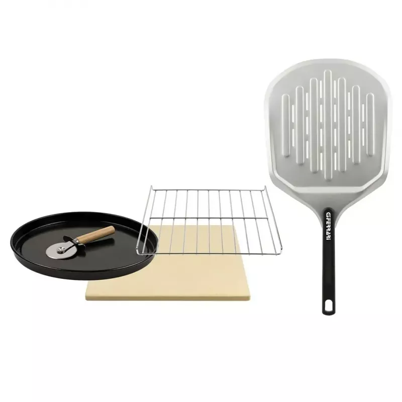 Lauapealne elektripizzaahi G3FERRARI G1018600 PRONTO PIZZA — 1700 W, kivist küpsetuspind, max 420°C, mahutab Ø32 cm pizza