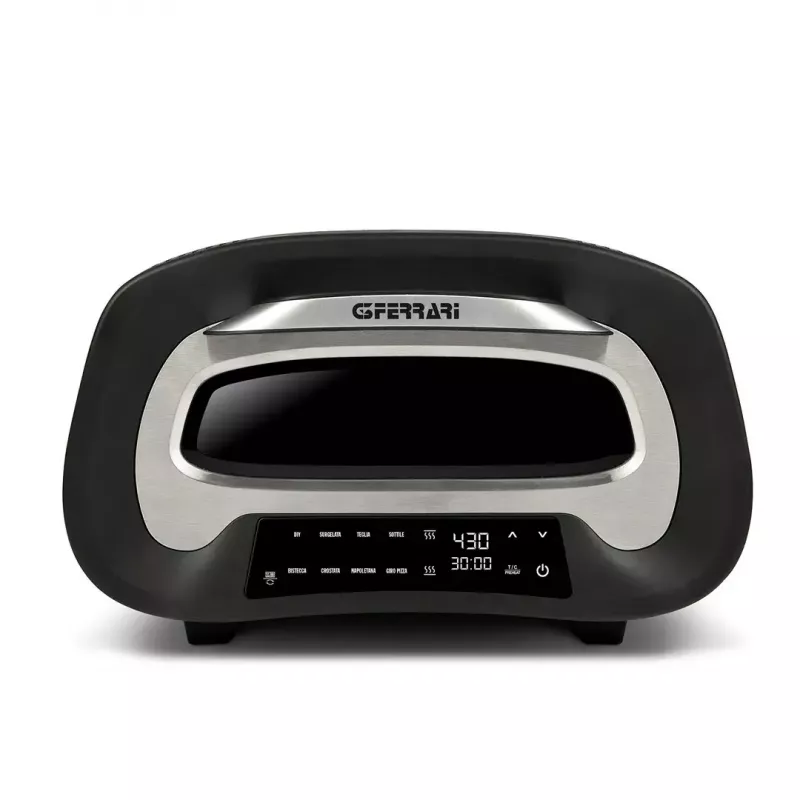 Lauapealne elektripizzaahi G3FERRARI G1018600 PRONTO PIZZA — 1700 W, kivist küpsetuspind, max 420°C, mahutab Ø32 cm pizza