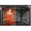 Vabaltseisev pliit Gorenje GECS5C70WA Elektripliit keeduplaat, 4 tsooni, valge, ahi 70 l, pöördnupud, LED-ekraan