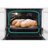 Vabaltseisev pliit Gorenje GECS5C70WA Elektripliit keeduplaat, 4 tsooni, valge, ahi 70 l, pöördnupud, LED-ekraan