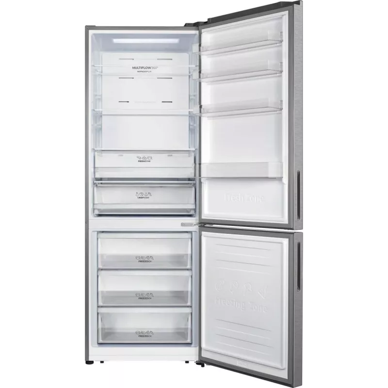 Gorenje NRK720EAXL4 külmik-sügavkülmik, eraldiseisev, 495 l, hall