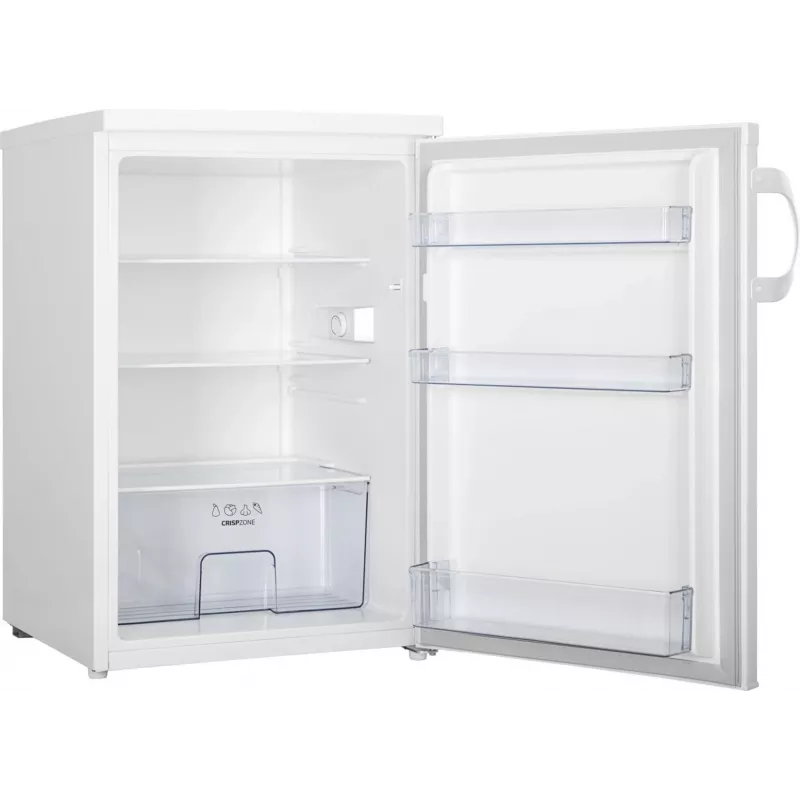 Eraldiseisev külmik Gorenje R492PW — 133 L, valge, pööratav uks, LED-valgusti, pöördnuppjuhtimine