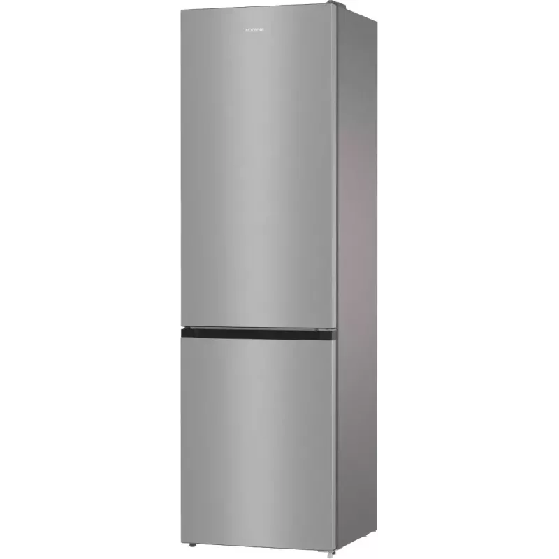 Eraldiseisev külmik-sügavkülmik Gorenje NRK6202EXL4, kogumaht 331 L (Külmik 235 L / Sügavkülmik 96 L), roostevaba teras, LED-ekraan