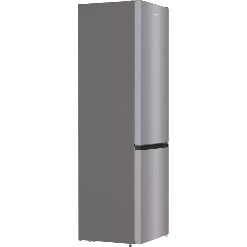 Eraldiseisev külmik-sügavkülmik Gorenje NRK6202EXL4, kogumaht 331 L (Külmik 235 L / Sügavkülmik 96 L), roostevaba teras, LED-ekraan