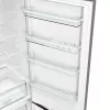 Eraldiseisev külmik-sügavkülmik Gorenje NRK6202EXL4, kogumaht 331 L (Külmik 235 L / Sügavkülmik 96 L), roostevaba teras, LED-ekraan