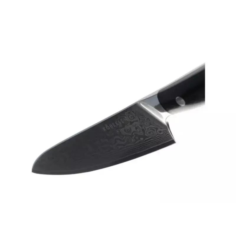 Universaalne nuga KOHERSEN Elegance eebenipuidust, Damaskuse tera 12,7 cm, kogupikkus 243 mm, kaal 127 g