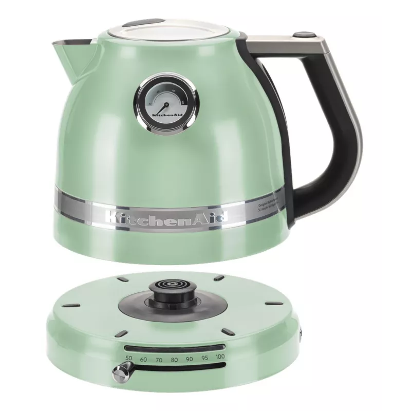 KitchenAid 5KEK1522EPT elektriline veekeetja 1,5 l 2400 W must, roheline, roostevaba teras