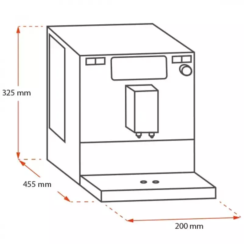 Espressomasin MELITTA SOLO E950-766, 1,2 l veepaak, sisseehitatud veski, 1400 W, hõbedane