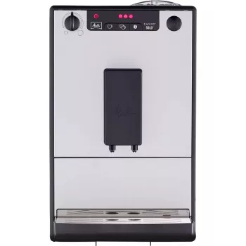 Espressomasin MELITTA SOLO E950-766, 1,2 l veepaak, sisseehitatud veski, 1400 W, hõbedane