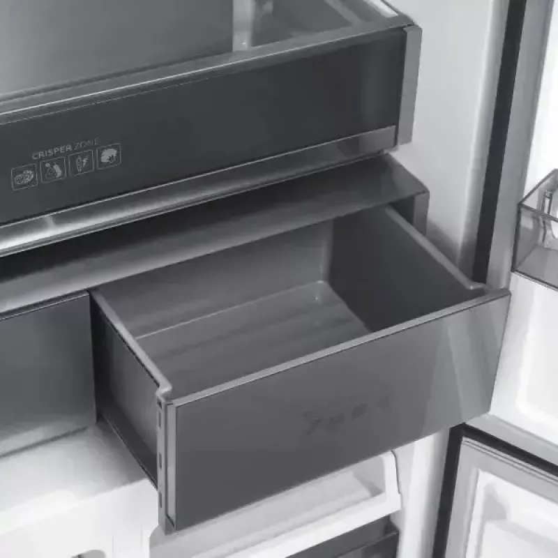 Eraldiseisev MPM külmik MPM-503-SSI-11 505 l mahutavusega, sügavkülmiku uksed avanevad mõlemalt poolt, energiaklass E