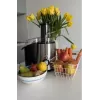 Tsentrifuugimahlapress MPM MSO-18-M, 1000 W mootor, 1 L mahlaanum, 2-astmeline juhtimine, roostevaba teras, must/hõbedane