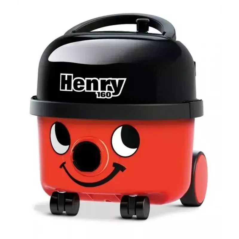 Trummel-tolmuimeja NUMATIC Henry Compact HVR160 — 6 L tolmukott, 620 W, kuivpuhastus, roostevabast terasest toru, 10 m juhe