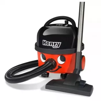 Trummel-tolmuimeja NUMATIC Henry Compact HVR160 — 6 L tolmukott, 620 W, kuivpuhastus, roostevabast terasest toru, 10 m juhe
