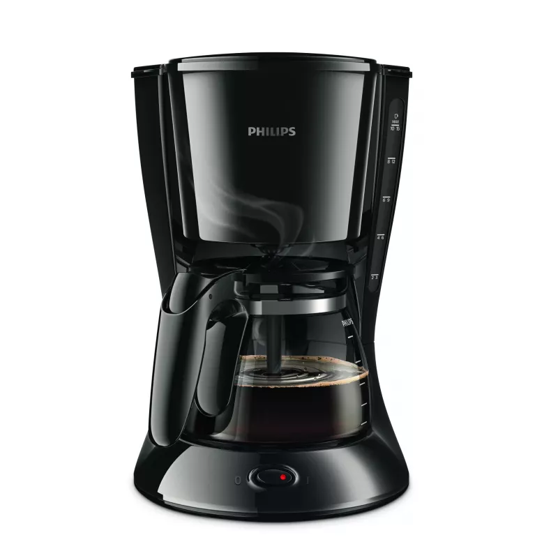 Philips Daily Collection HD7461/20 Kohvimasin, Tilkkohvimasin, 1.2 L, Jahvatatud kohv, 1000 W, Must