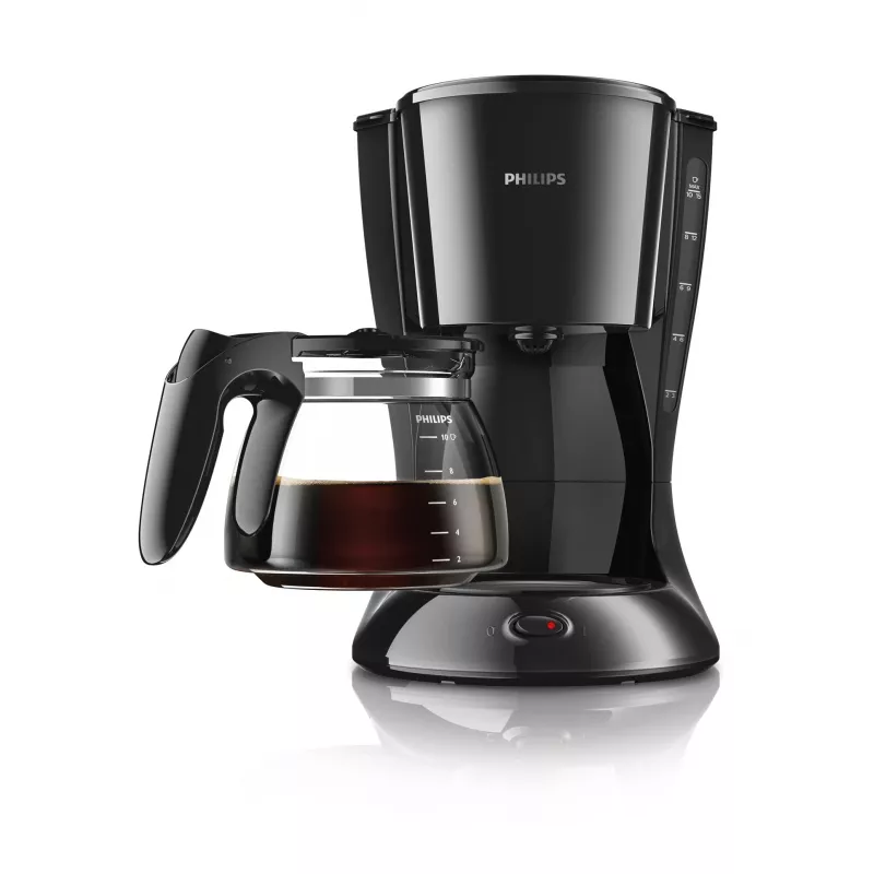 Philips Daily Collection HD7461/20 Kohvimasin, Tilkkohvimasin, 1.2 L, Jahvatatud kohv, 1000 W, Must