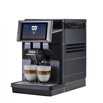 Espressomasin Saeco Magic M1 — täisautomaatne, 2,5 l veepaak, 15 bar, sisseehitatud veskiga, 600 g ubade mahuti, puutetundlik värviekraan
