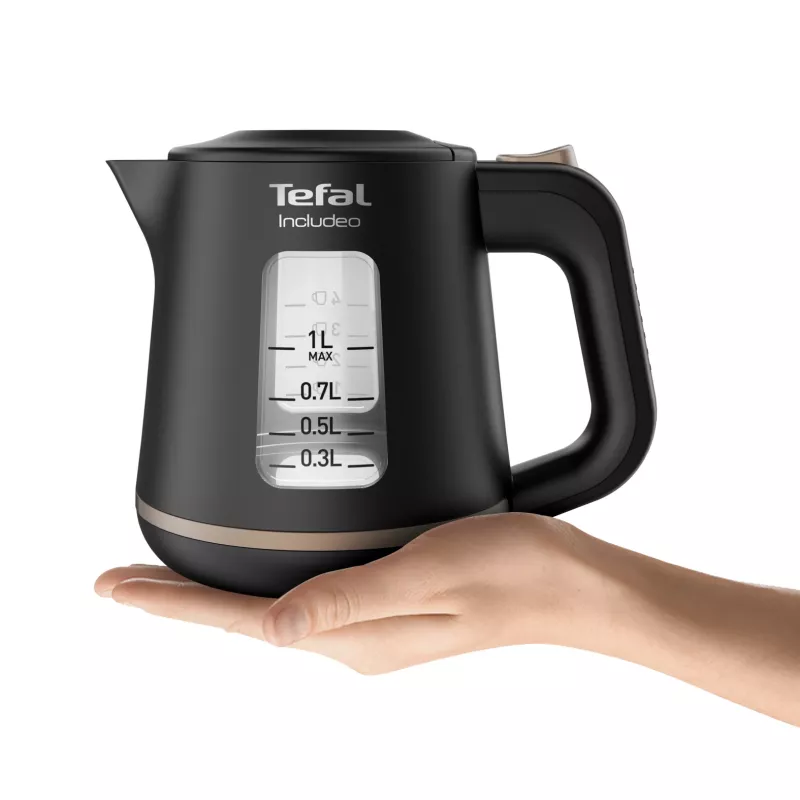 Tefal Includeo KI5338 elektriline veekeetja 1 L 2400 W Must